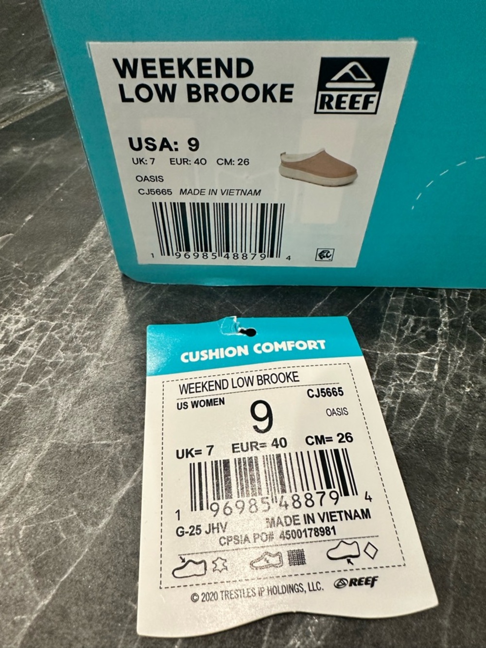 EUC🤍Reef Weekend Low Brooke Oasis Size 9 EUR 40 - Picture 8 of 11